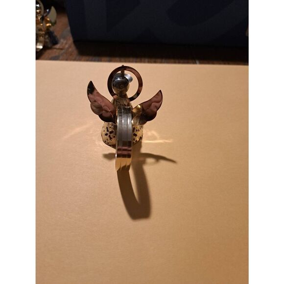 Vintage International Silver Company Silver Plated Two Tone Angel Napkin Rings - Picture 9 of 12